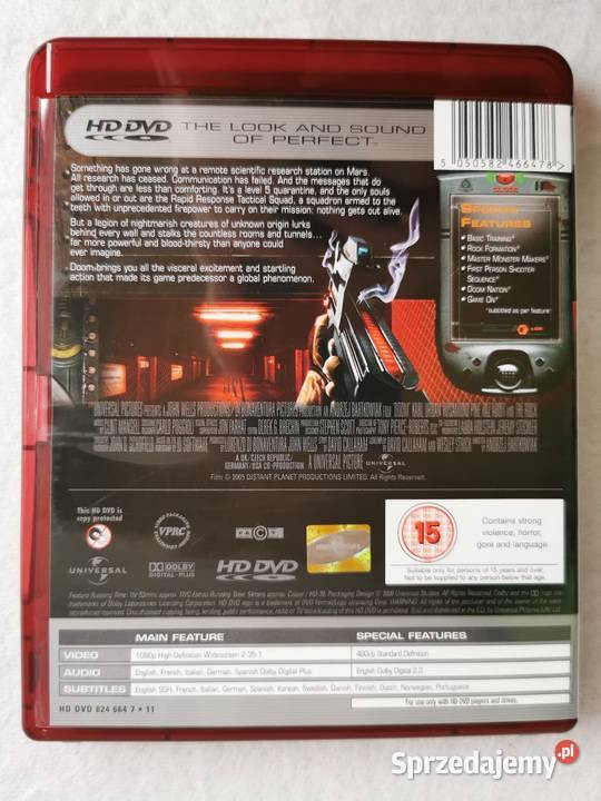 Doom HDDVD En 2005 Dwayne Johnson Ozorków