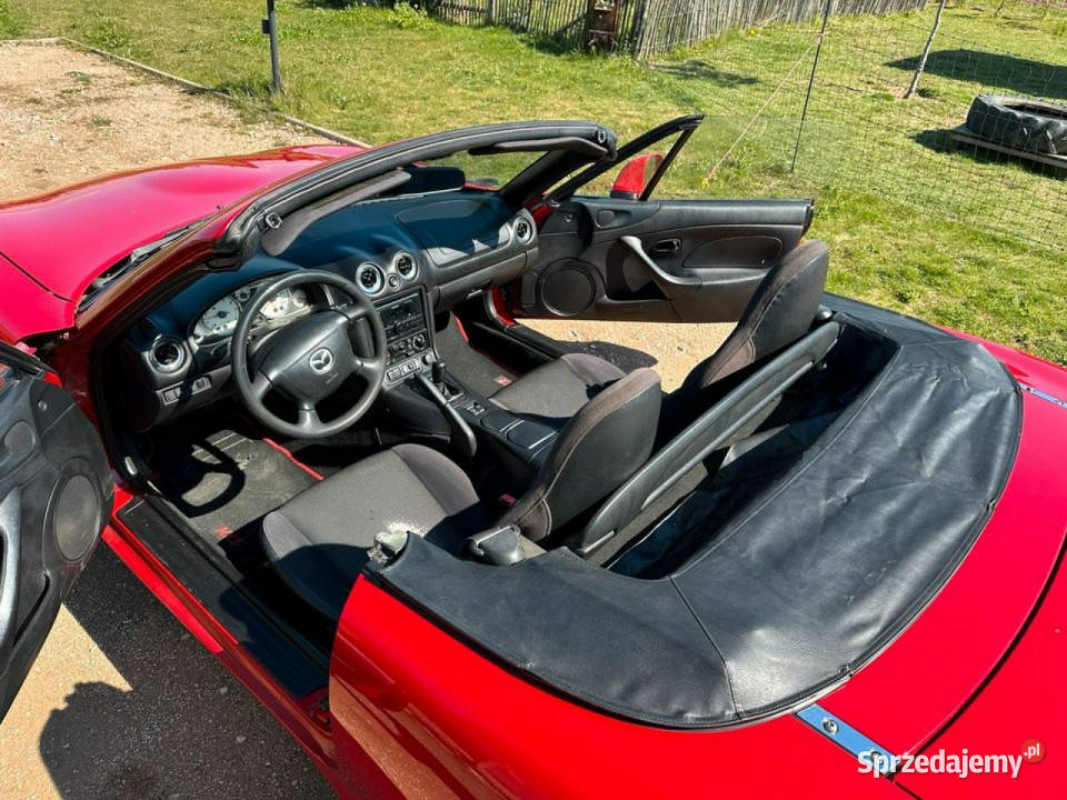 Mazda MX5 Cabrio zadbana II 19982005 kurtyny powietrzne