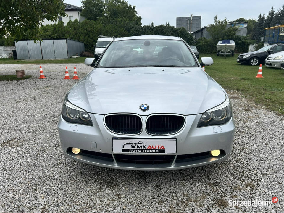 BMW 520 Super stan zarejestrowany w Polsce E60 komputer pokładowy BMW Nowe Iganie