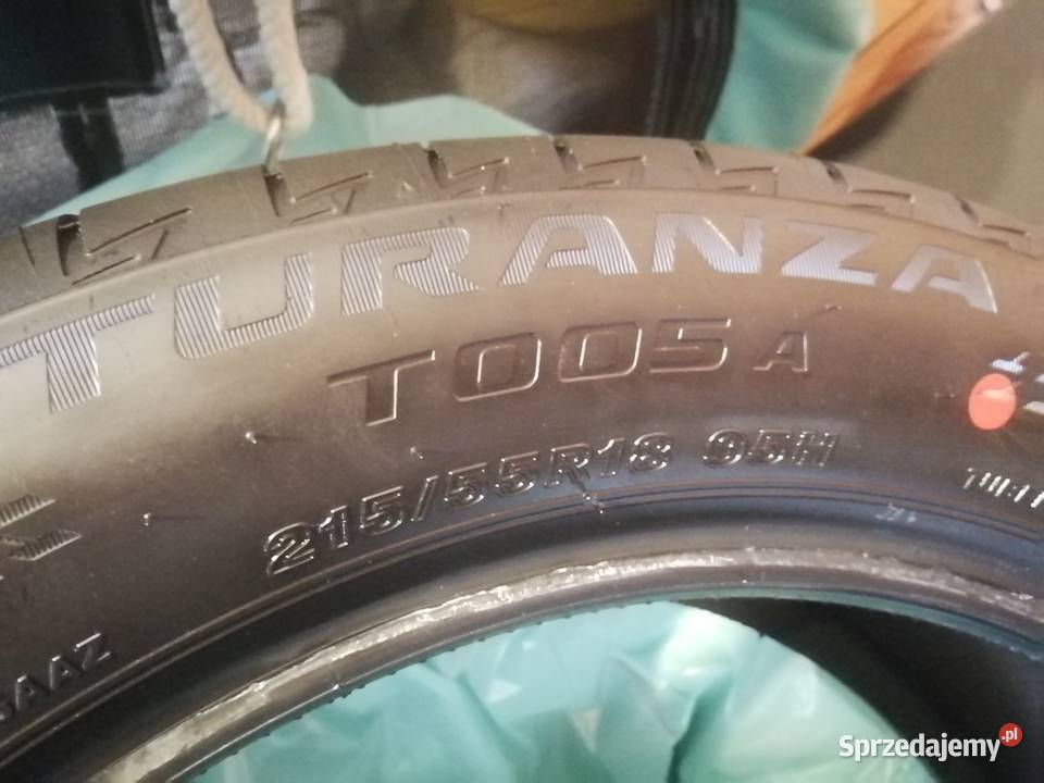 Nowe opony 2026 215 55 r18 95h bridgestone 55 mazowieckie Warszawa