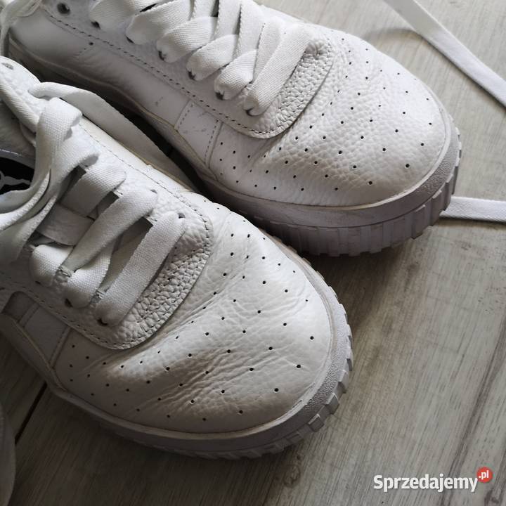 białe sneakersy skórzane puma Warszawa sprzedam