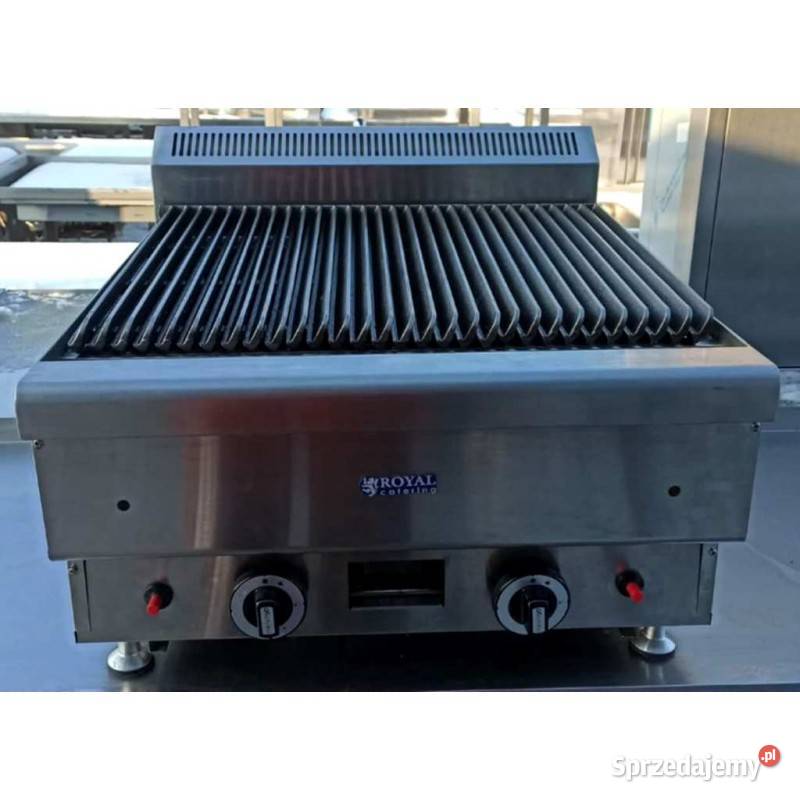 Grill Lava Gazowy Podwójny ROYAL CATERING 144kW wielkopolskie sprzedam