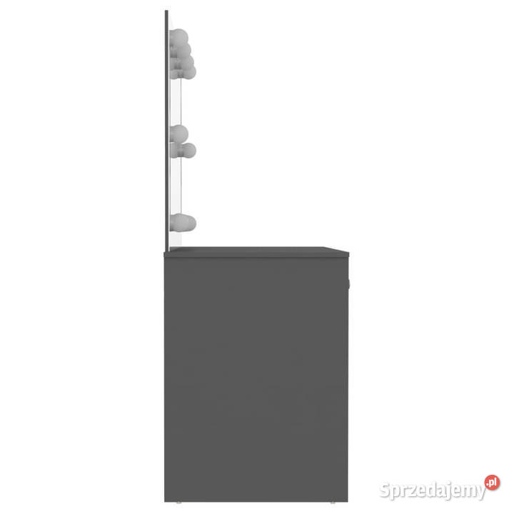 Toaletka z oświetleniem LED 110x55x145 MDF szara mazowieckie sprzedam