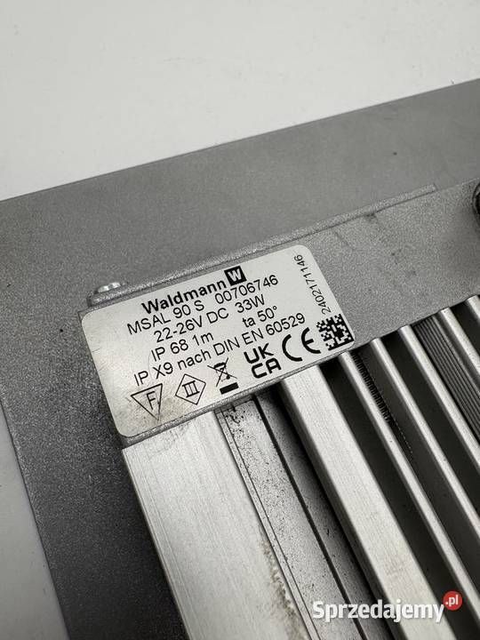 Waldmann MSAL 90 S 00706746 Lampa maszynowa Warszawa