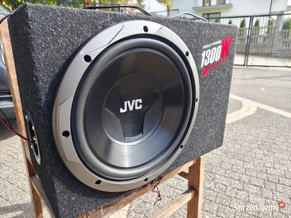 Skrzynia basowa bassowa subwoofer tuba JVC Niegowonice