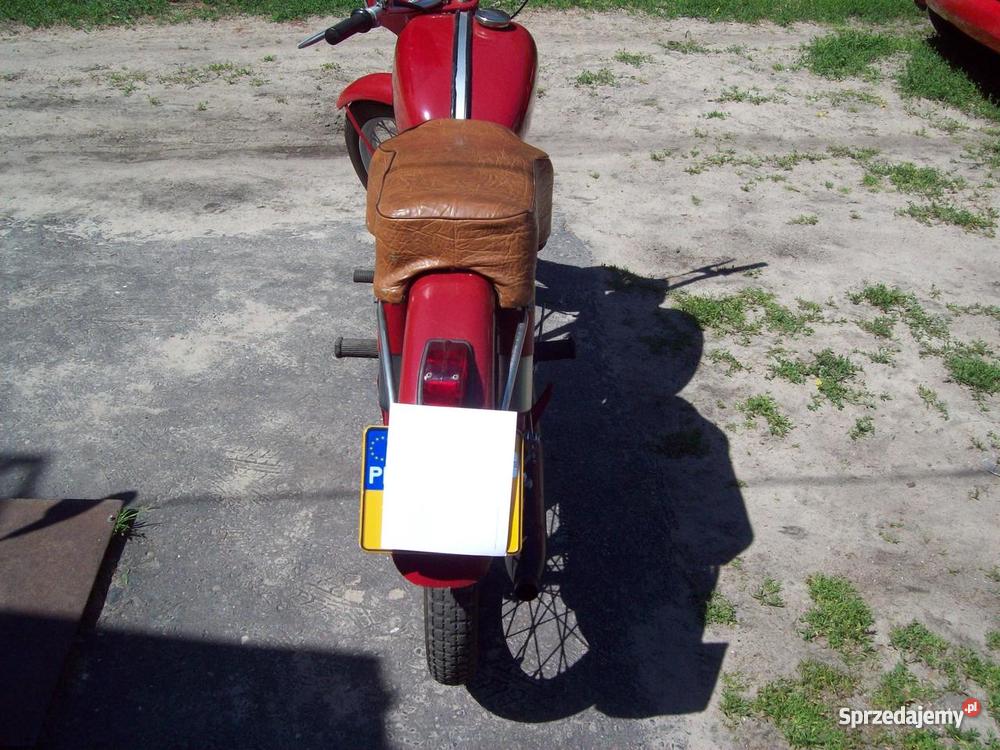 WFM motocykl zabytkowy żółte tablice Pozostałe Warszawa