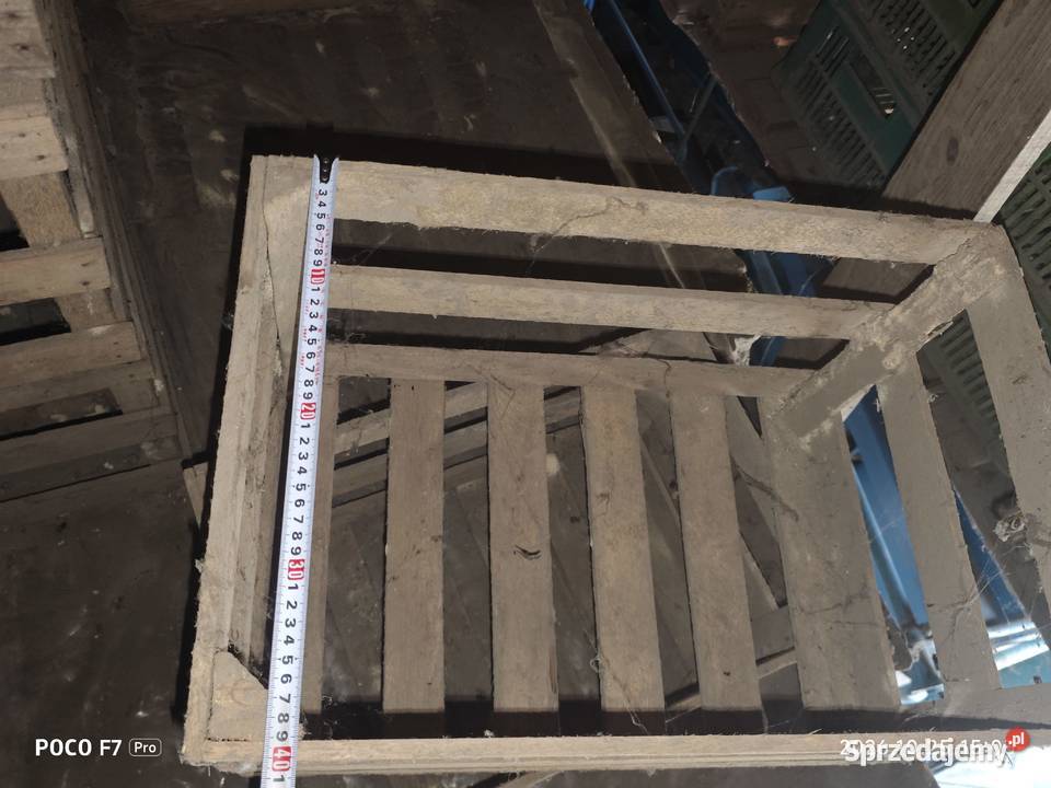 Skrzynka drewniana skrzynki drewniane małopolskie Kraków sprzedam