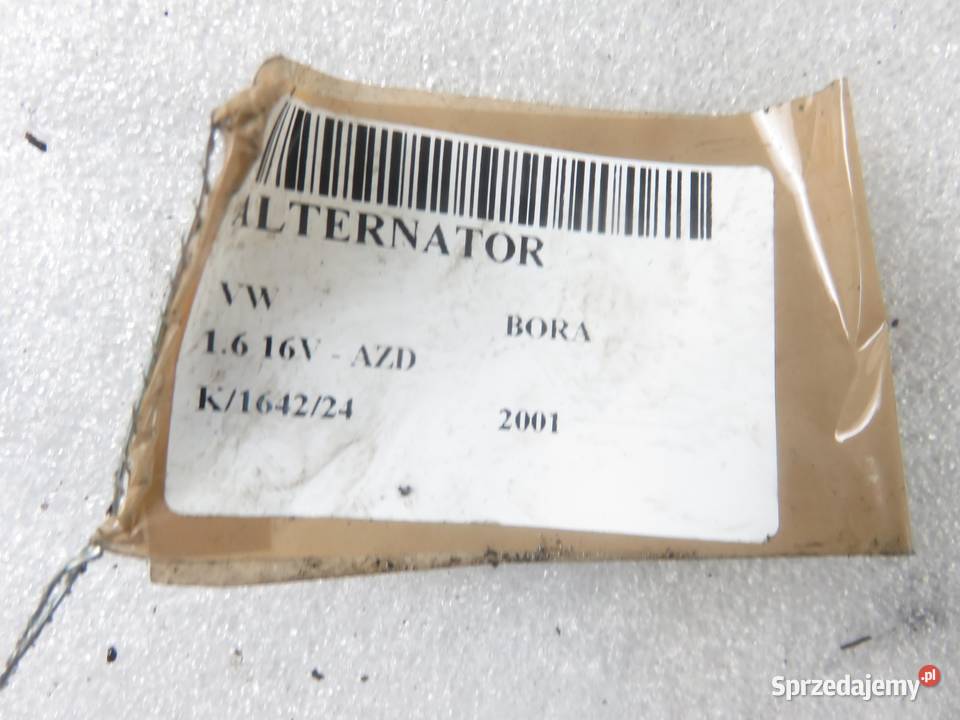 ALTERNATOR VW BORA 16 16V AZD 037903025E