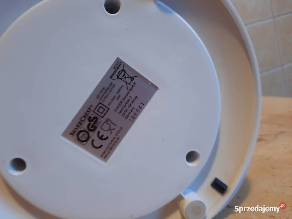 Sprzedam elektryczną wyciskarkę do owoców Wałbrzych