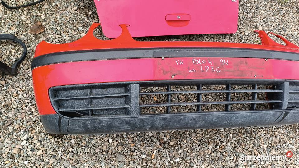 Zderzak przedni przód VW Polo 4 IV 9N LP3G małopolskie Radłów