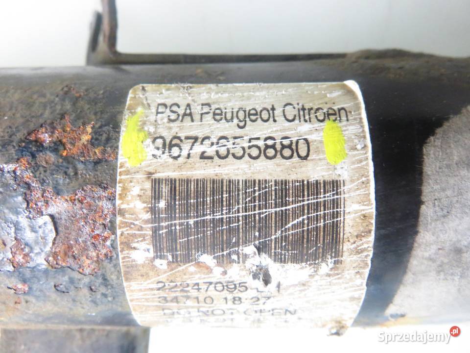 MCPERSON LEWY PRZEDNI CITROEN C3 II 14 VTi