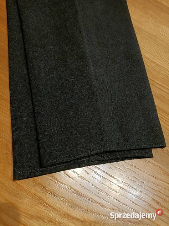 Spodnie galowe na gumce eleganckie 134