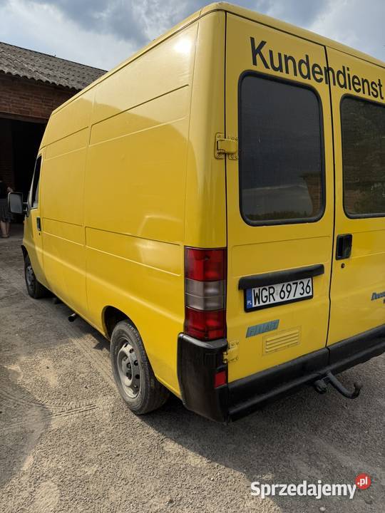 Fiat Ducato 1997 Rok produkcji 1997 mazowieckie sprzedam