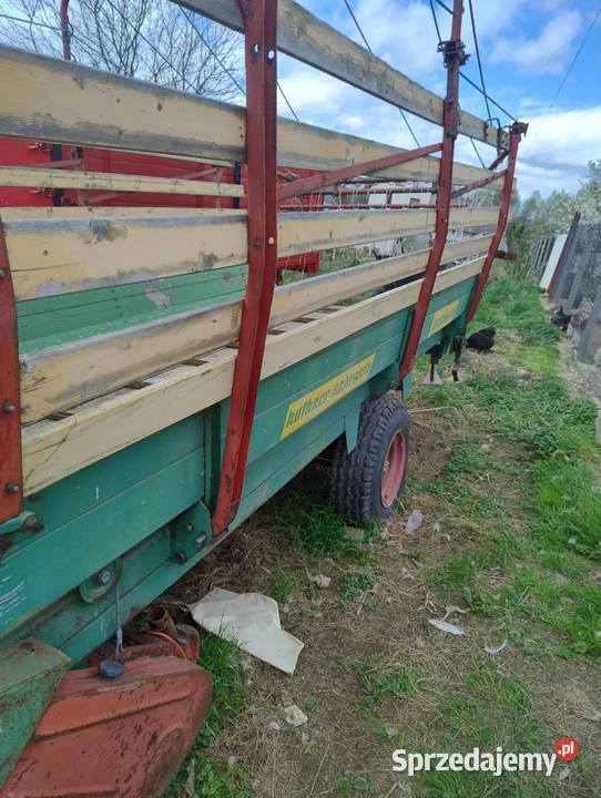Przyczepa samozbierająca do 35 t Poręba Spytkowska