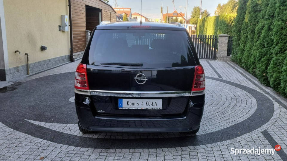 Opel Zafira 7 Foteli Super Stan GWARANCJA Zakup wielofunkcyjna kierownica mazowieckie Płońsk sprzedam