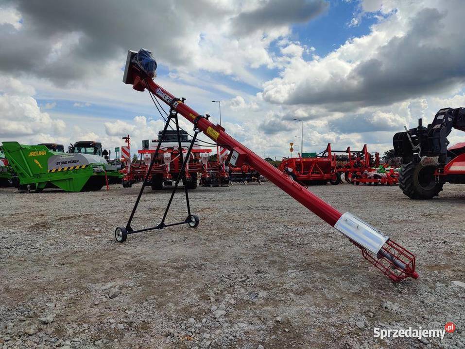 Przenośnik ślimakowy POM Augustów T2062 napęd Rzędziany