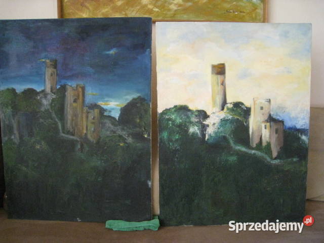 Obraz olejny Jura Krakowsko Częstochowska śląskie Częstochowa sprzedam