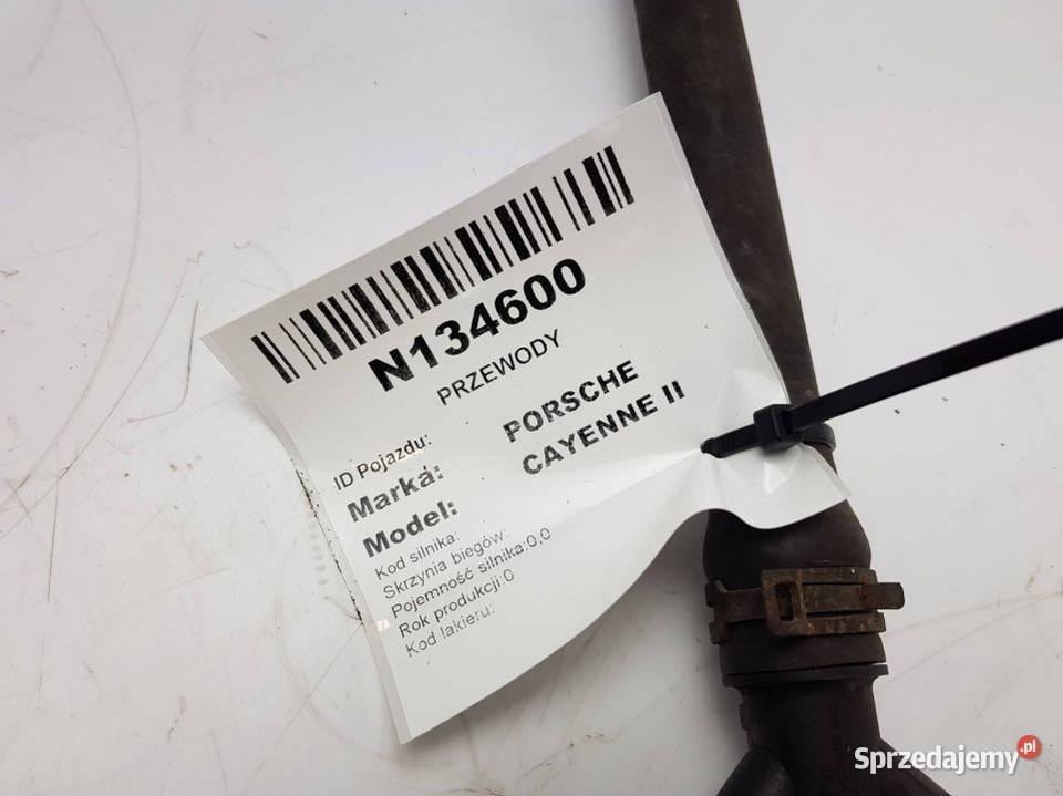 PRZEWODY WODY 94810605177 PORSCHE CAYENNE II 48 Lipno