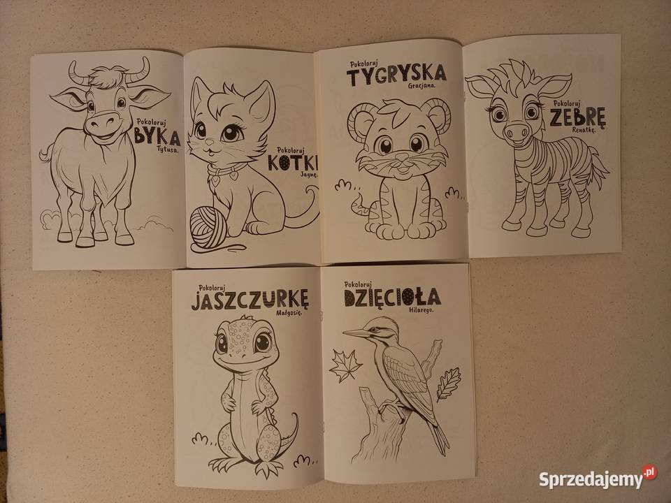 Urocze kolorowanki pół ceny Zwierzątka syreny