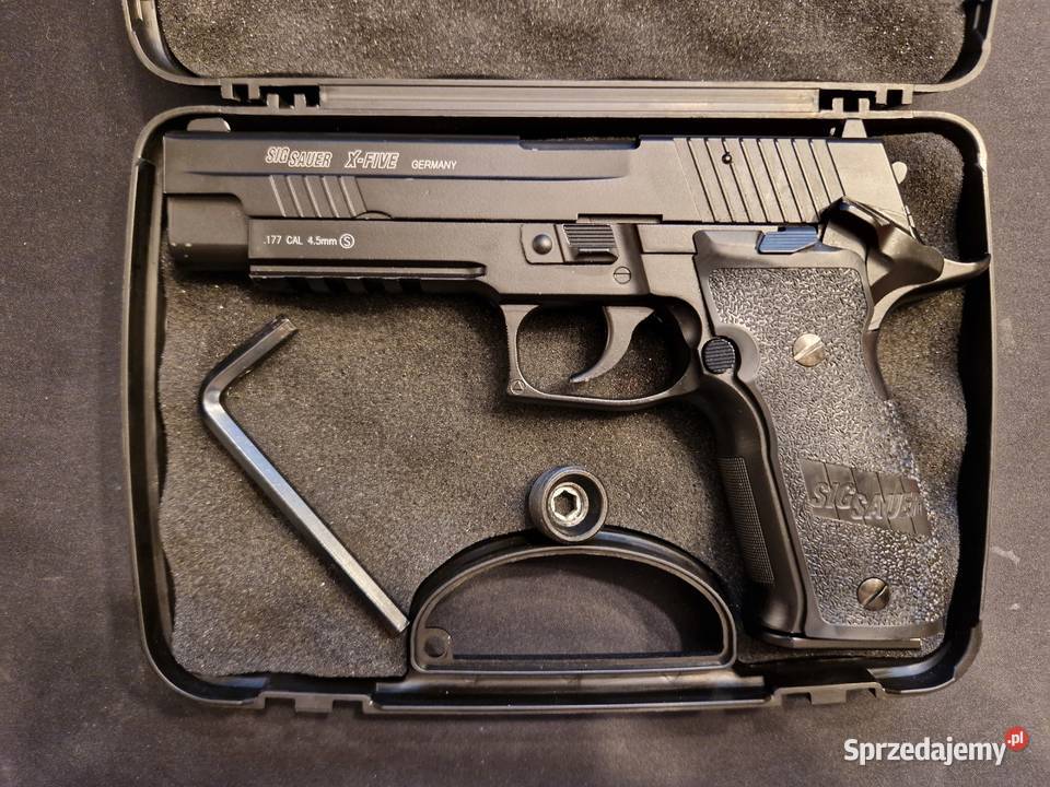 Wiatrówka Sig Sauer P226 XFive Sporty strzeleckie i myślistwo dolnośląskie Bielany Wrocławskie