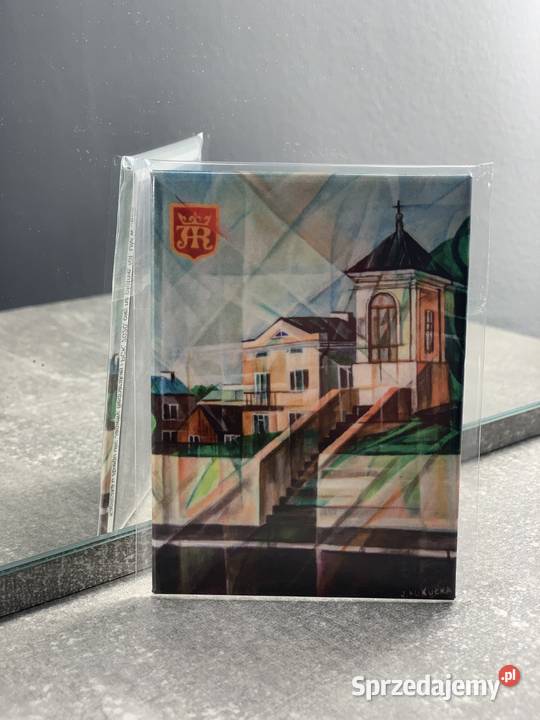 Magnes Pamiątka z Jasła z obrazem Jana Kukułki Jasło