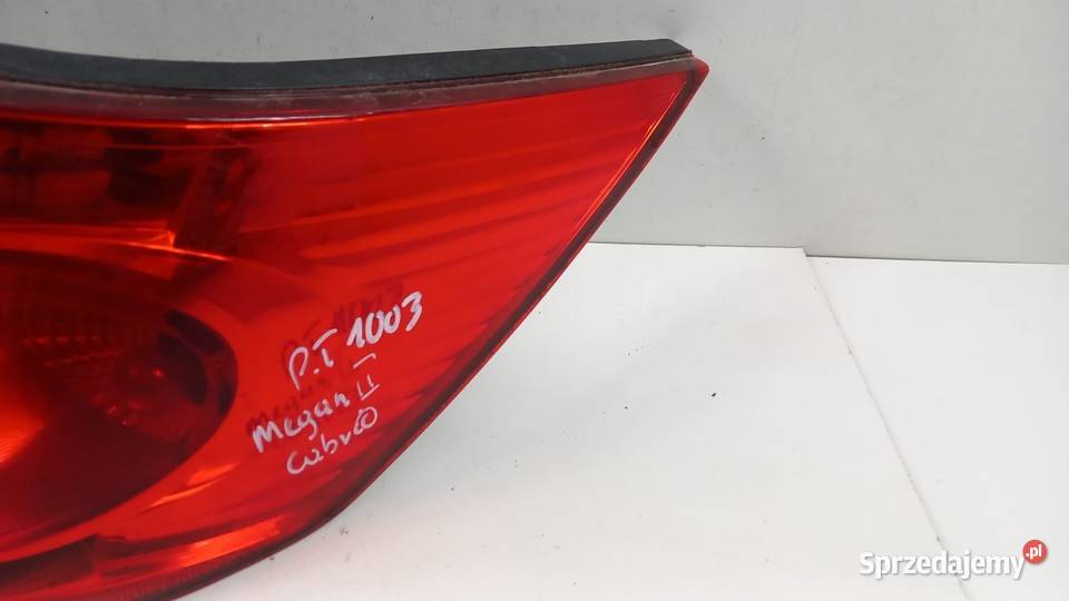 RENAULT MEGANE III CABRIO LAMPA TYŁ PRAWA wielkopolskie Zbierkowo