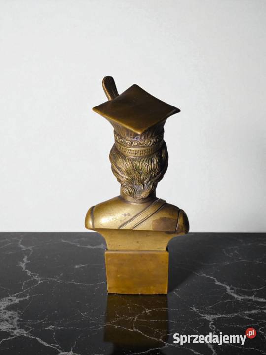 Popiersia z brązu Kościuszko i Piłsudski Antyki Antyki Gdańsk