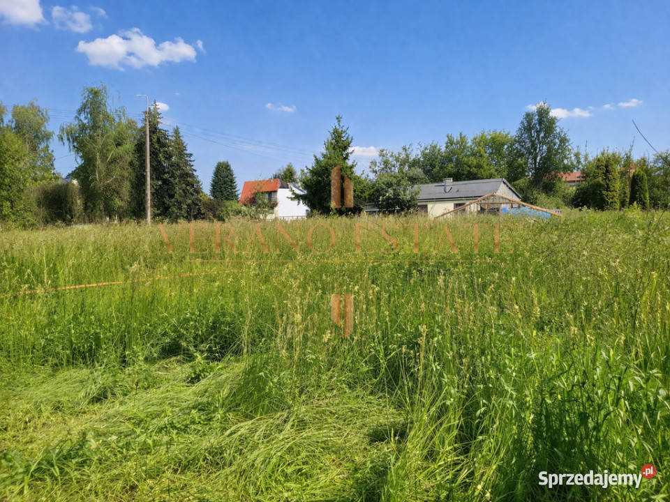 Działka budowlana centrum Łomianek Agawy Sprzedaż mazowieckie