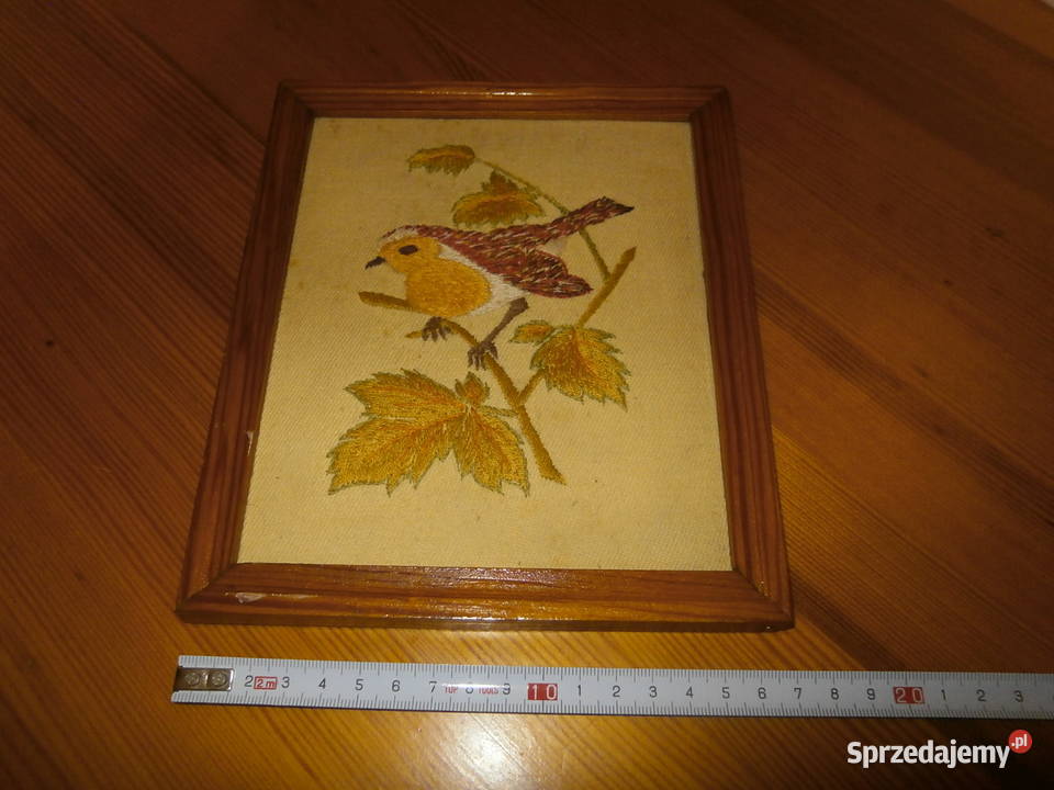 Obraz haftowany w ramce 17x20 miniatura Łódź