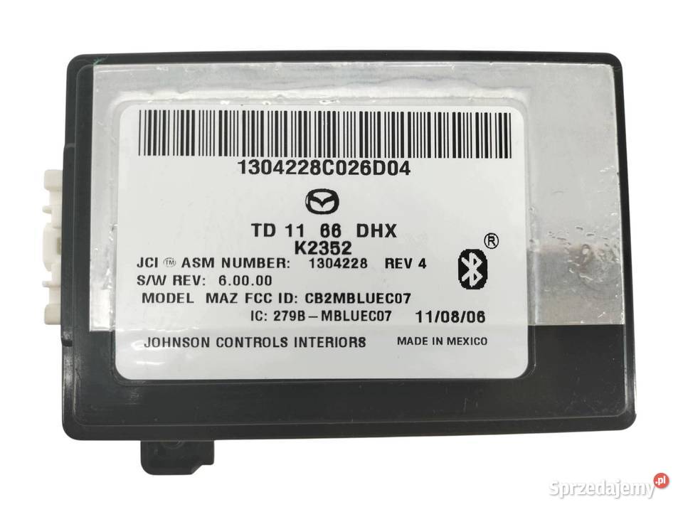 MODUŁ BLUETOOTH TD1166DHX Mazda CX9 I 2006 osobowe sprzedam
