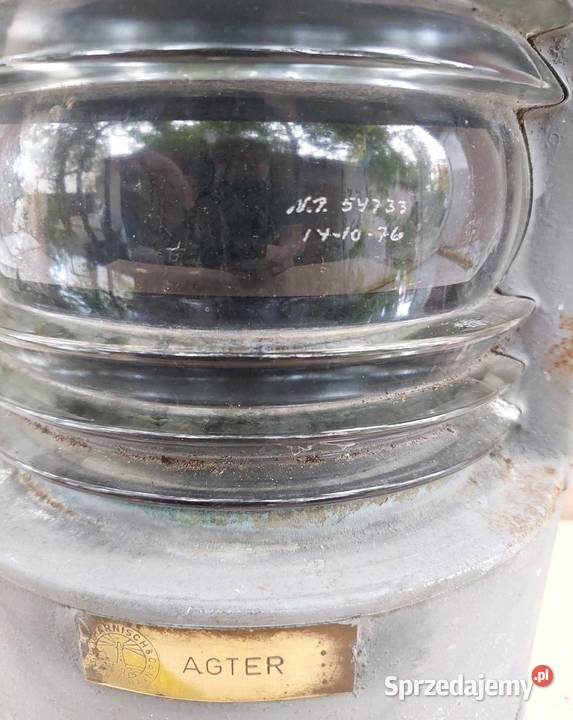 Stara lampa morska Warszawa