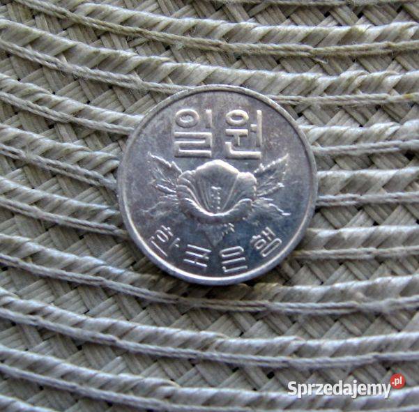 Korea 1 Won 1970r Numizmatyka wielkopolskie Kalisz