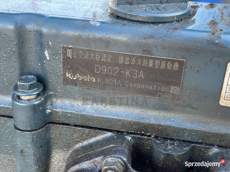 Kubota D902EF01 D902K3A HKBXL898KCB Silnik wielkopolskie Jastrzębniki