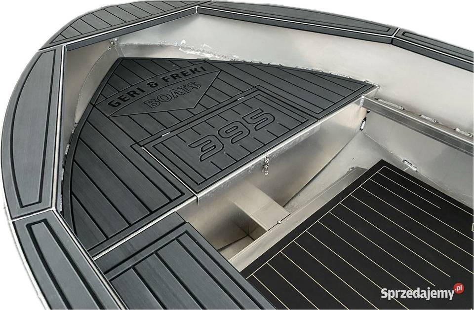 Łódź aluminiowa wędkarska GF 395 W 395m 10