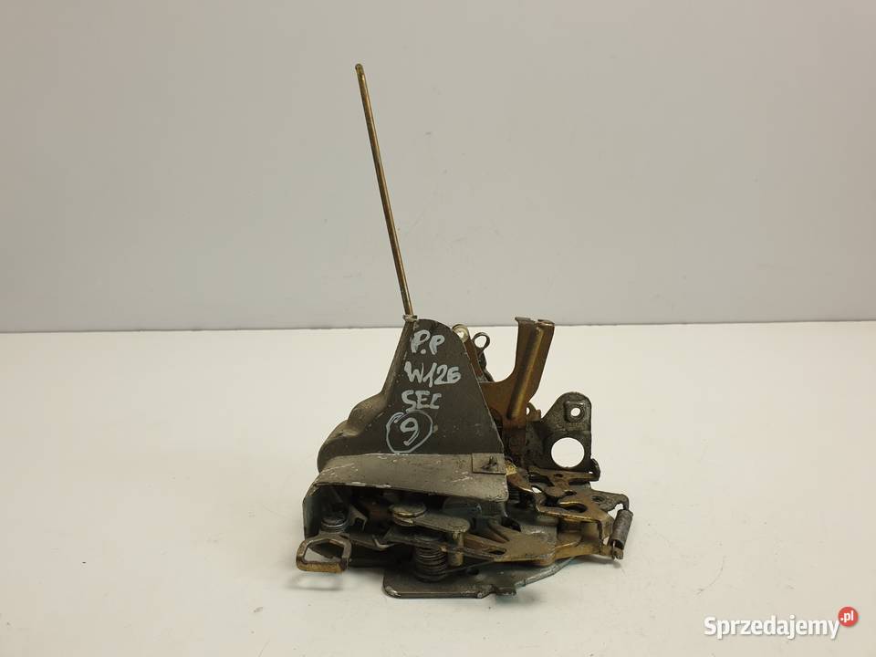 Mercedes C126 W126 COUPE SEC ZAMEK DRZWI LEWY osobowe Rudka