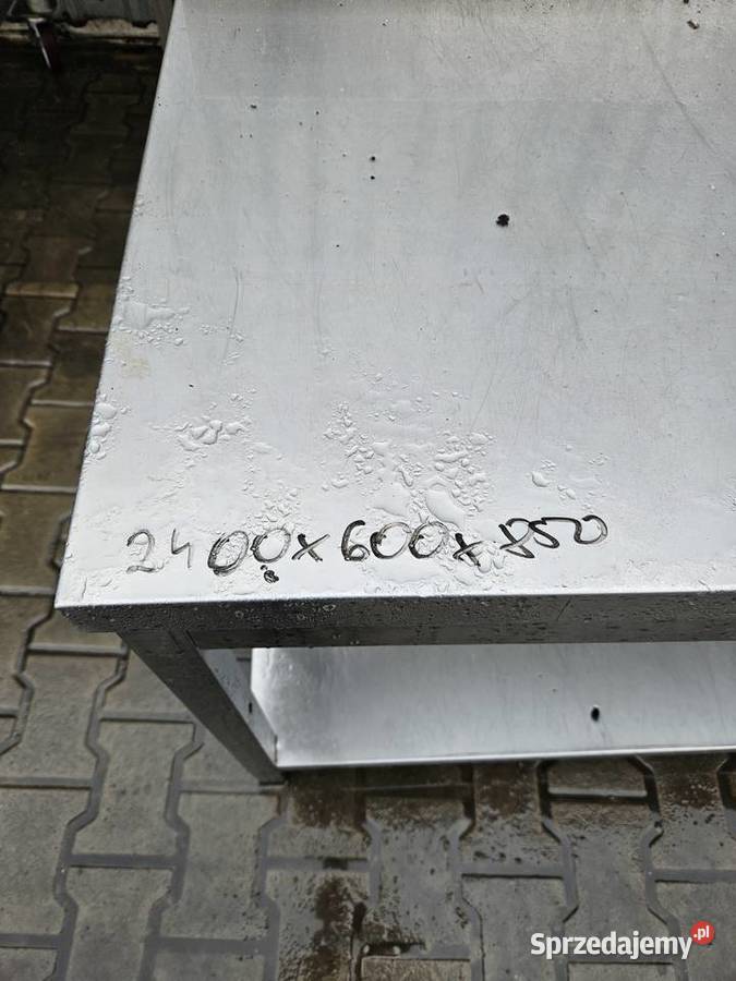 Stół roboczy 2400x600x850 wielkopolskie Krotoszyn