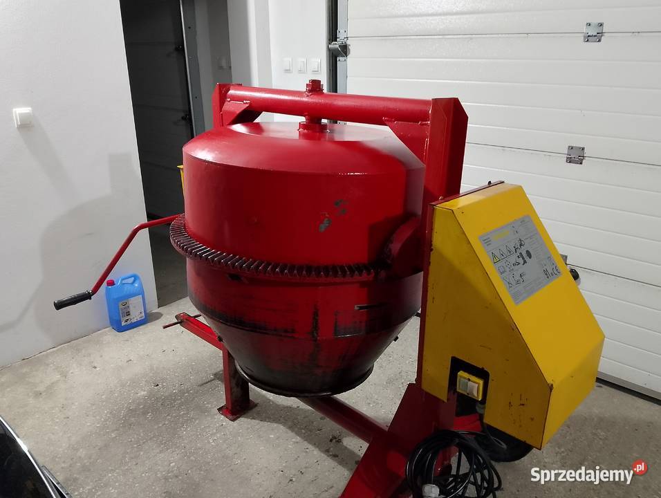 Betoniarka firmy defro Chwaścice
