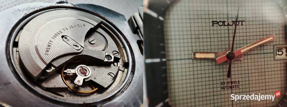 Zegarek Poljot Tachometr Automat Lata 7080te Męskie Świdnica sprzedam