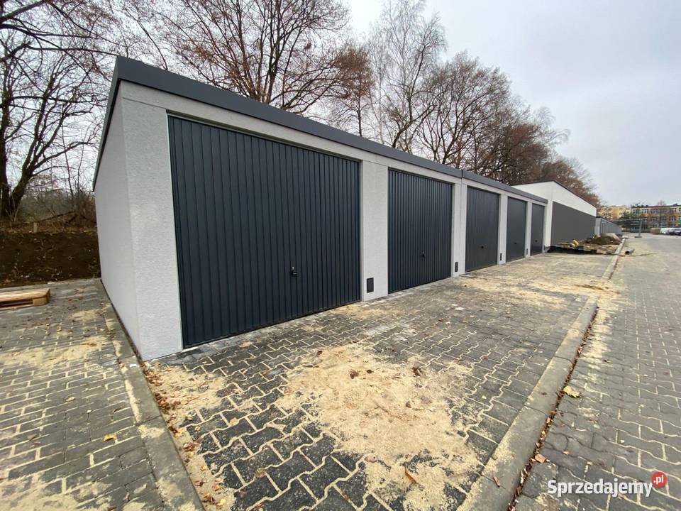 Garaze tynkowane BudGar PREMIUM Garaż tynkowany Nieruchomości sprzedam