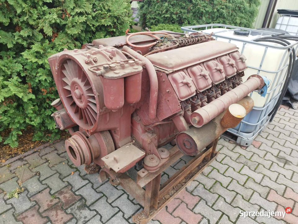 Silnik Deutz F10L 714 Silnik Deutz V10