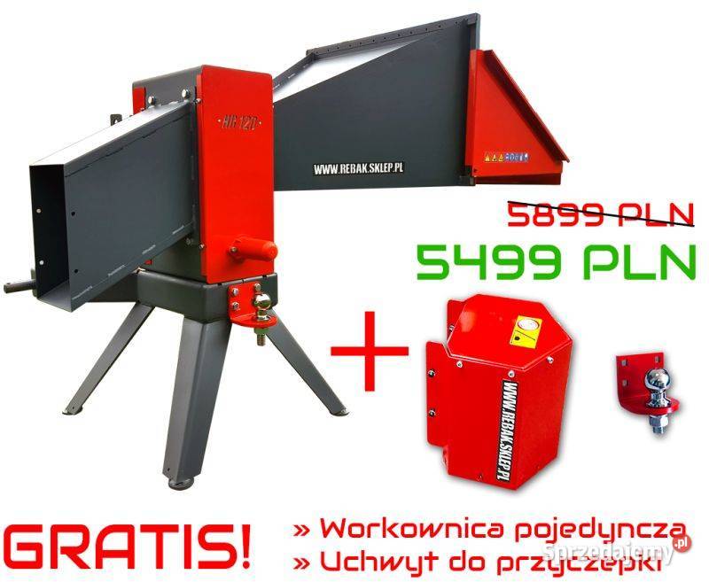 Rębak walcowy do C 360 Rębak do traktora HR 120 Dębica