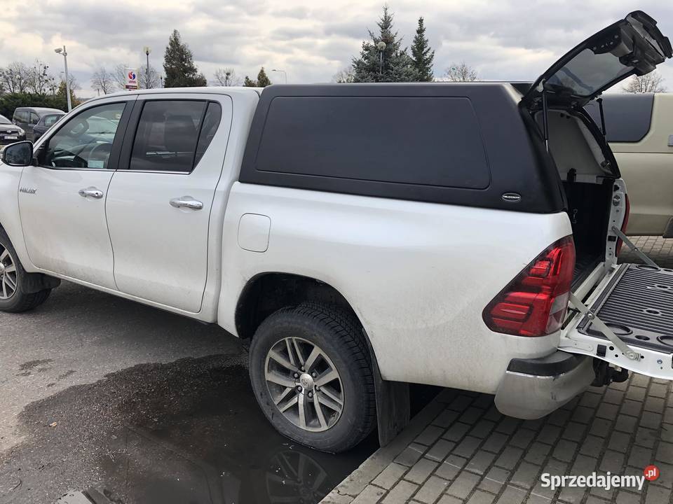 Zabudowa Toyota Hilux 2016 Hardtop na pakę warmińsko-mazurskie Pasłęk sprzedam