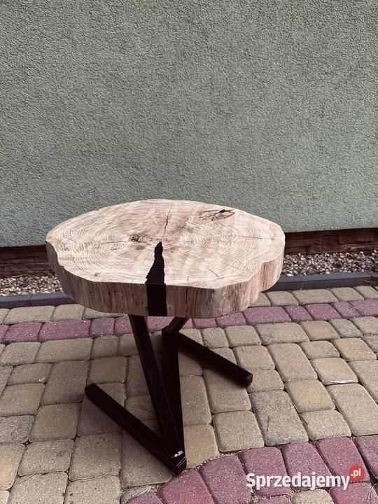 Stolik kawowy ława żywica loft 52cm Stoliki kawowe i ławy sprzedam