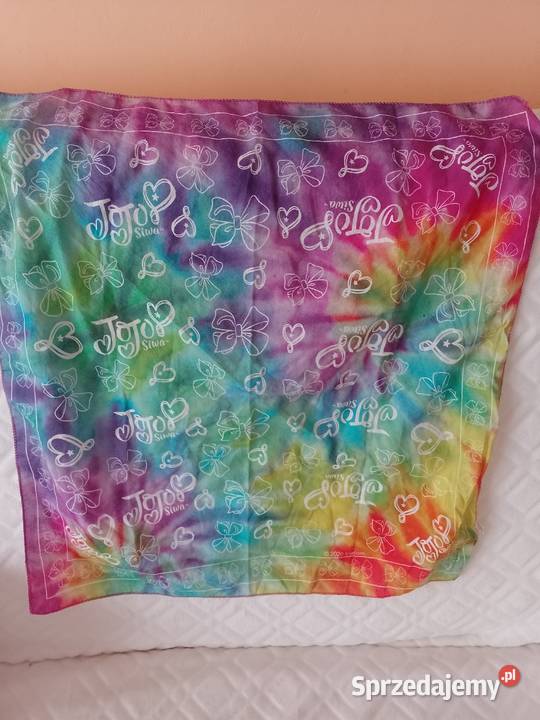 Jojo Siwa Tęczowa chusta chustka apaszka małopolskie Kraków