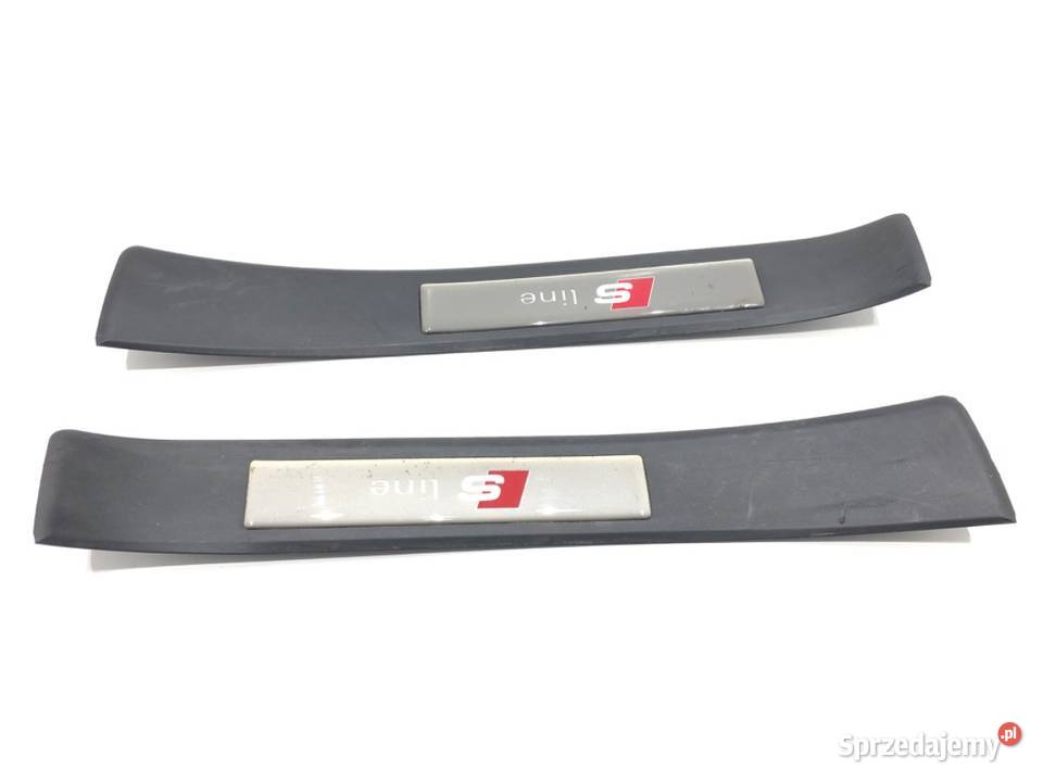LISTWY NAKŁADKI PROGOWE KOMPLET SLINE AUDI A4 B6 sprzedam