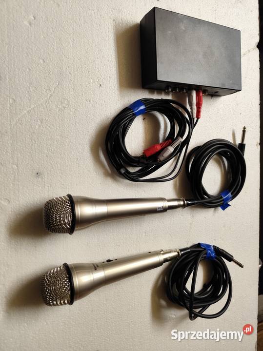 MIKROFONY ESTRADOWE PRZEDWZMACNIACZ Warszawa sprzedam