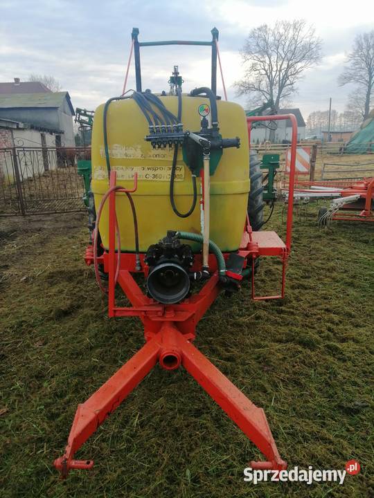 Opryskiwacz RAU 1500L Lance 18m dolnośląskie Chojnów