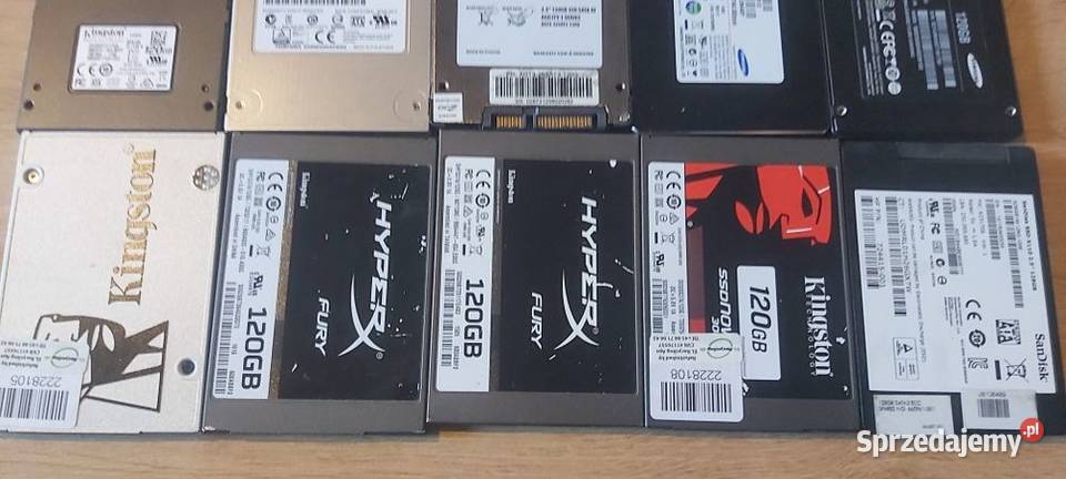 Dyski SSD 120 GB HDD 1TB500 GB Dyski Przygodziczki sprzedam
