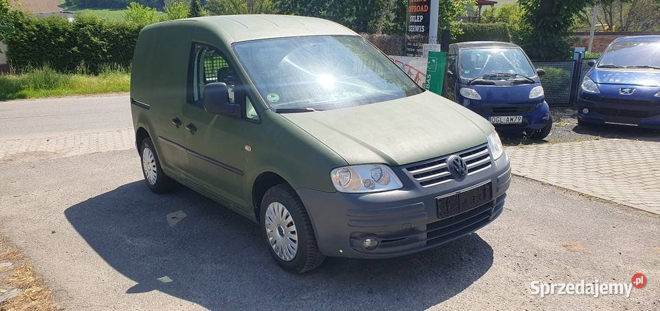 Caddy 19 tdi hak 2007 bundeswehra farbe niemiec sprowadzony Kietrz sprzedam