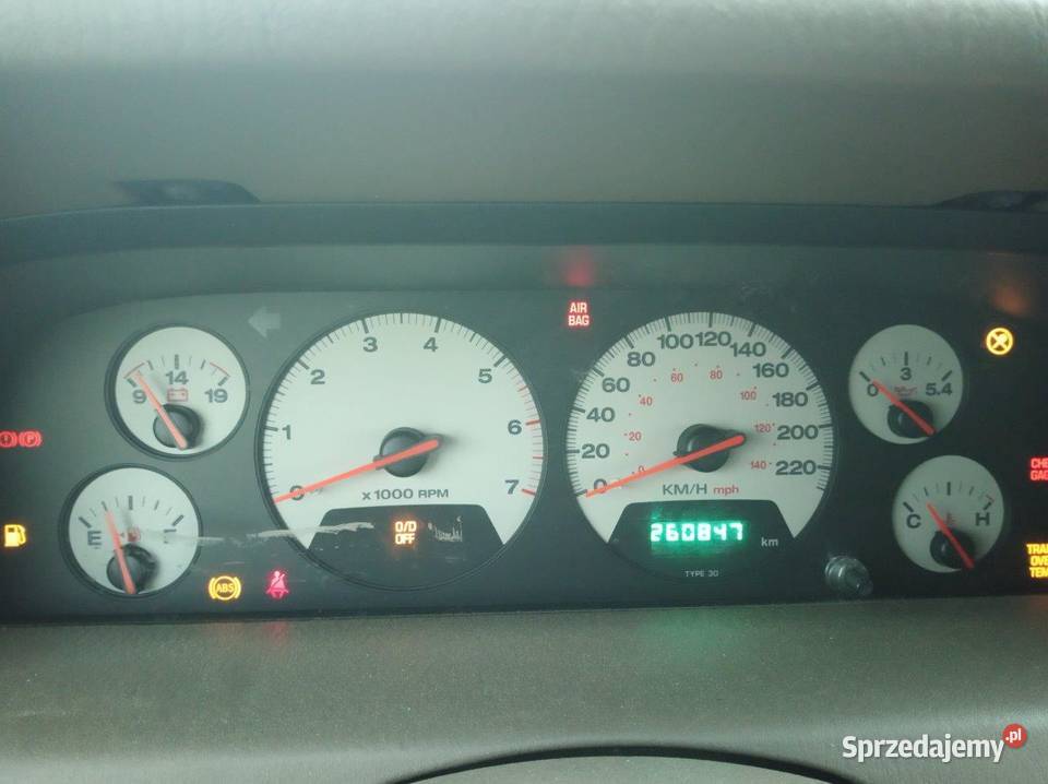 Jeep Grand Cherokee WJ 47 2001 r benzyna mazowieckie Halinów